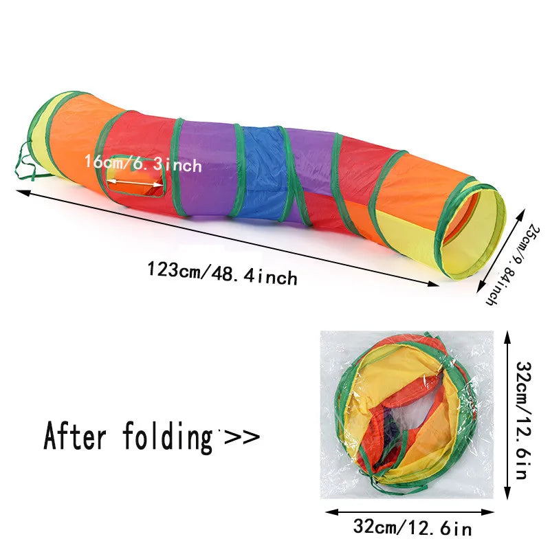 FOLDABLE CAT TUNNEL