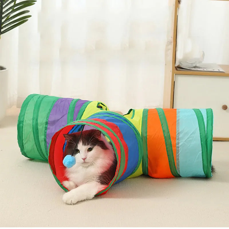 FOLDABLE CAT TUNNEL