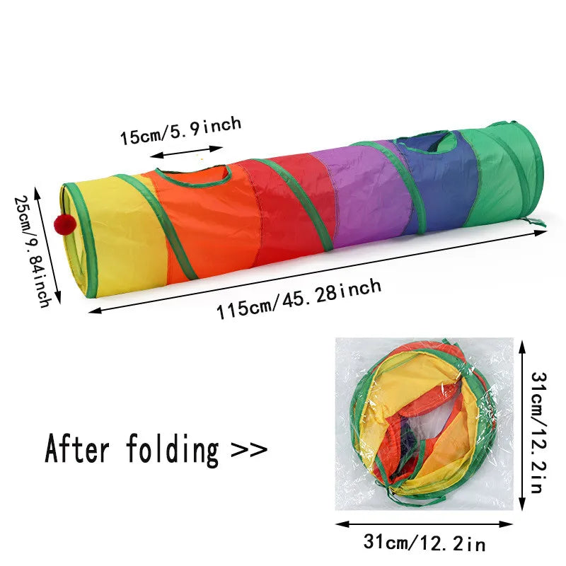 FOLDABLE CAT TUNNEL