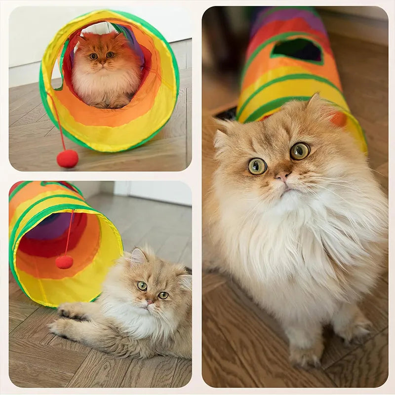 FOLDABLE CAT TUNNEL