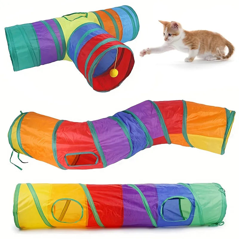 FOLDABLE CAT TUNNEL