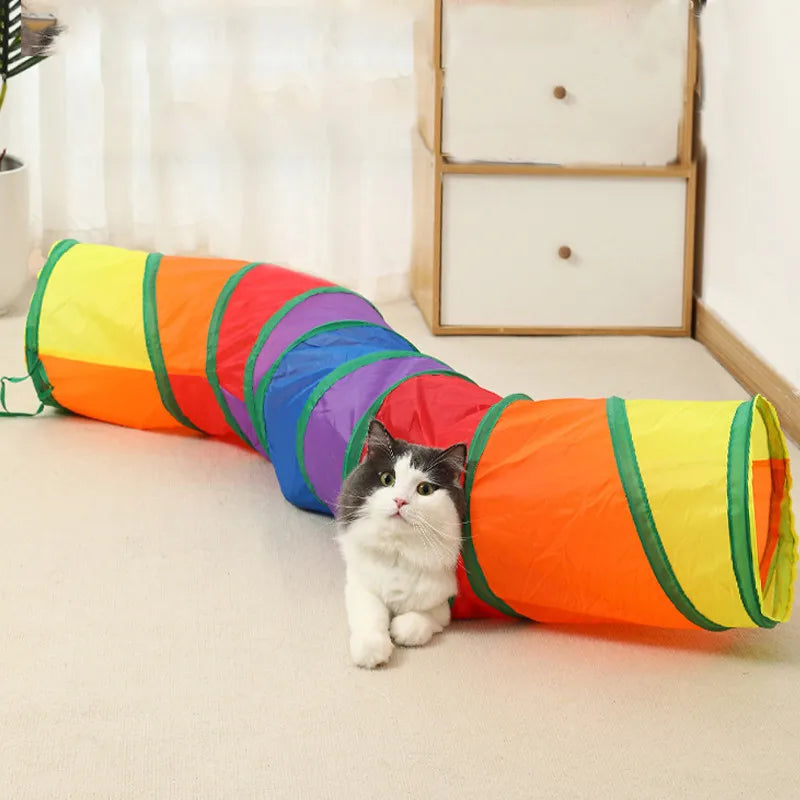 FOLDABLE CAT TUNNEL